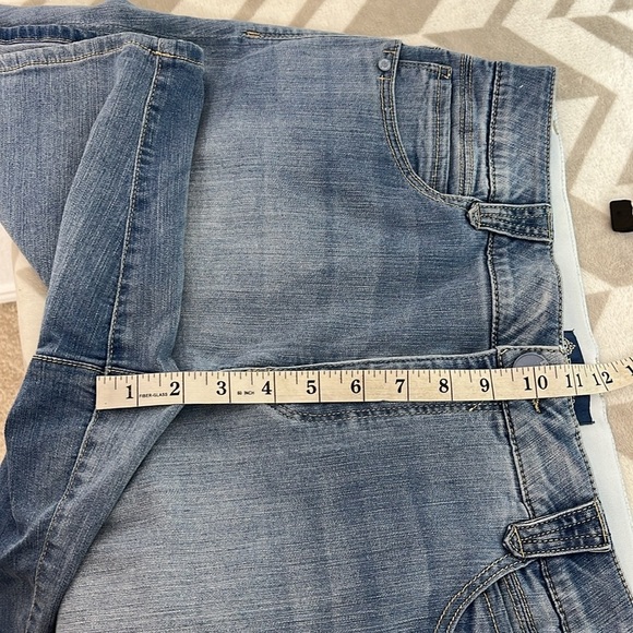 Democracy Women's Ab Solution 5" Short Blue‎ size 16 - Picture 9 of 10